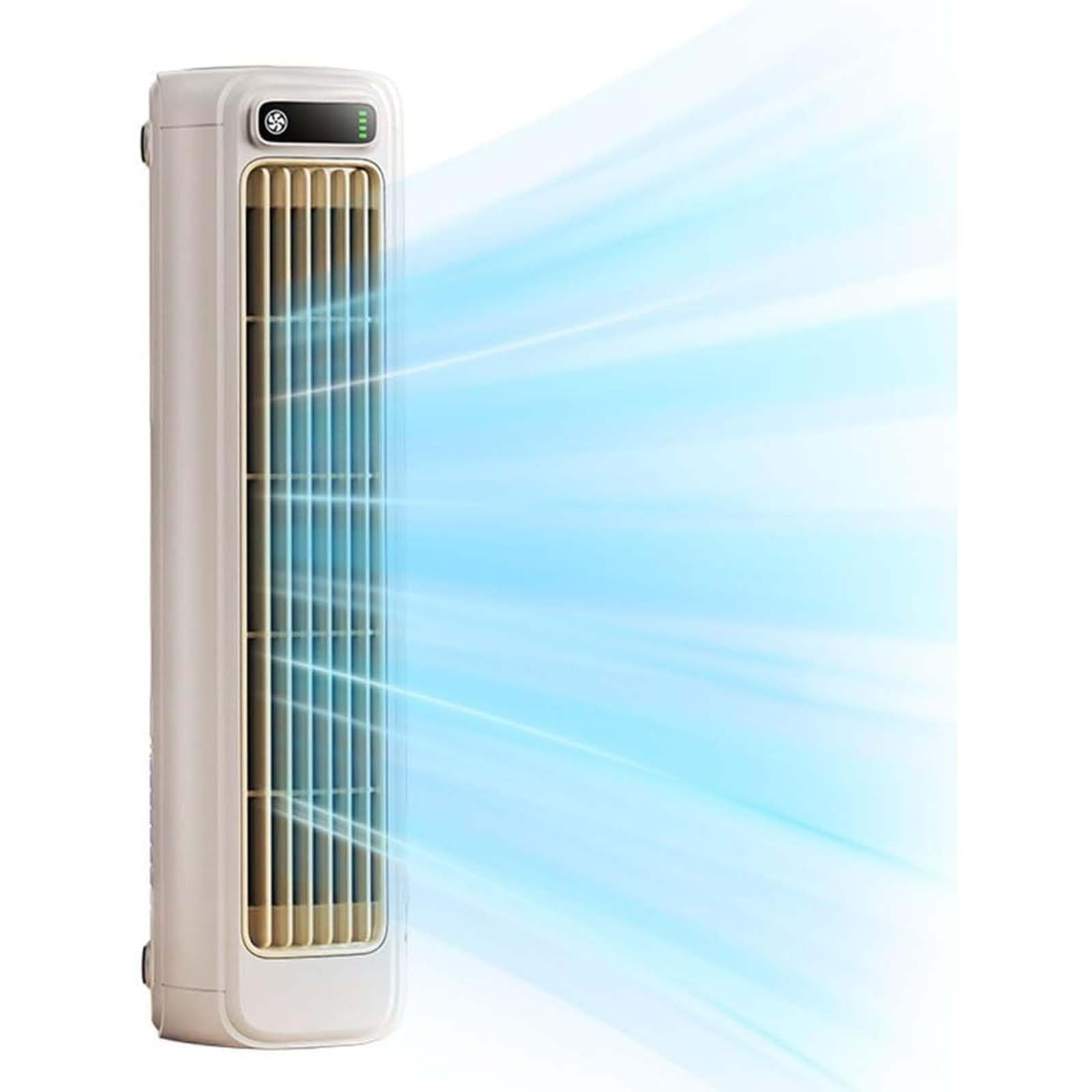 GHHVFEC Portable Air Conditioner - Cooling Fan withTouch Screen, Desktop Tower Fan, Quiet Air Cooler for Room and Patio,
