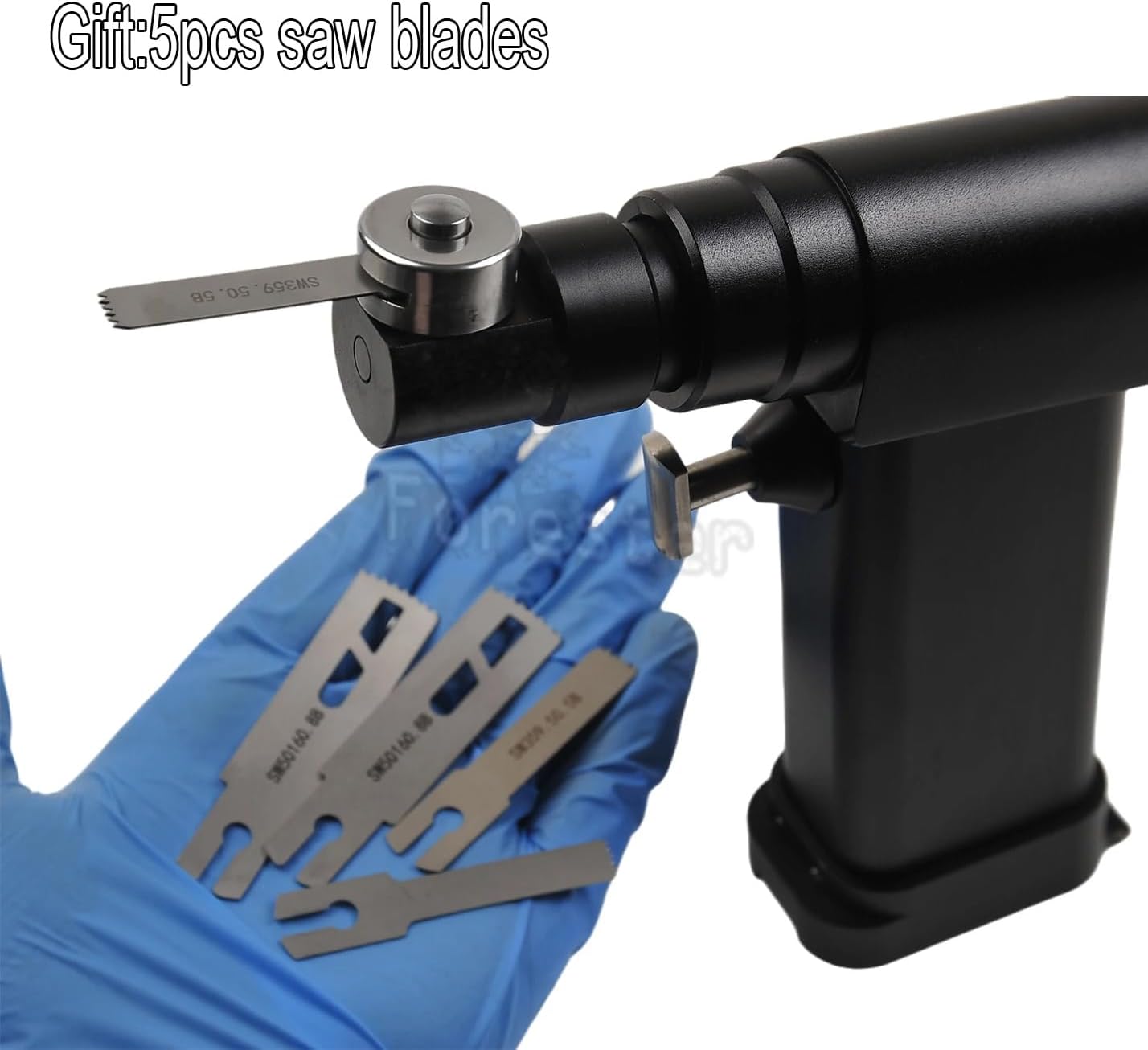 Veterinary Orthopedic Mini Bone Saw Micro Oscillating Saw Drill Small Power Cutting Tools Veterinary Orthopedic Instrument, Aluminium Alloy Box