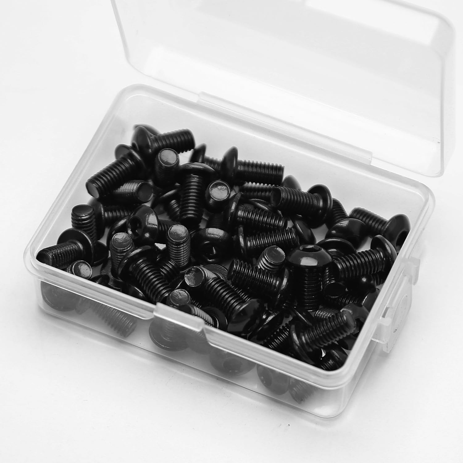 Viti M8 A Testa Esagonale - Acciaio Inox 304, Nero, 20 Pezzi, M8x10 Mm - Foto 3