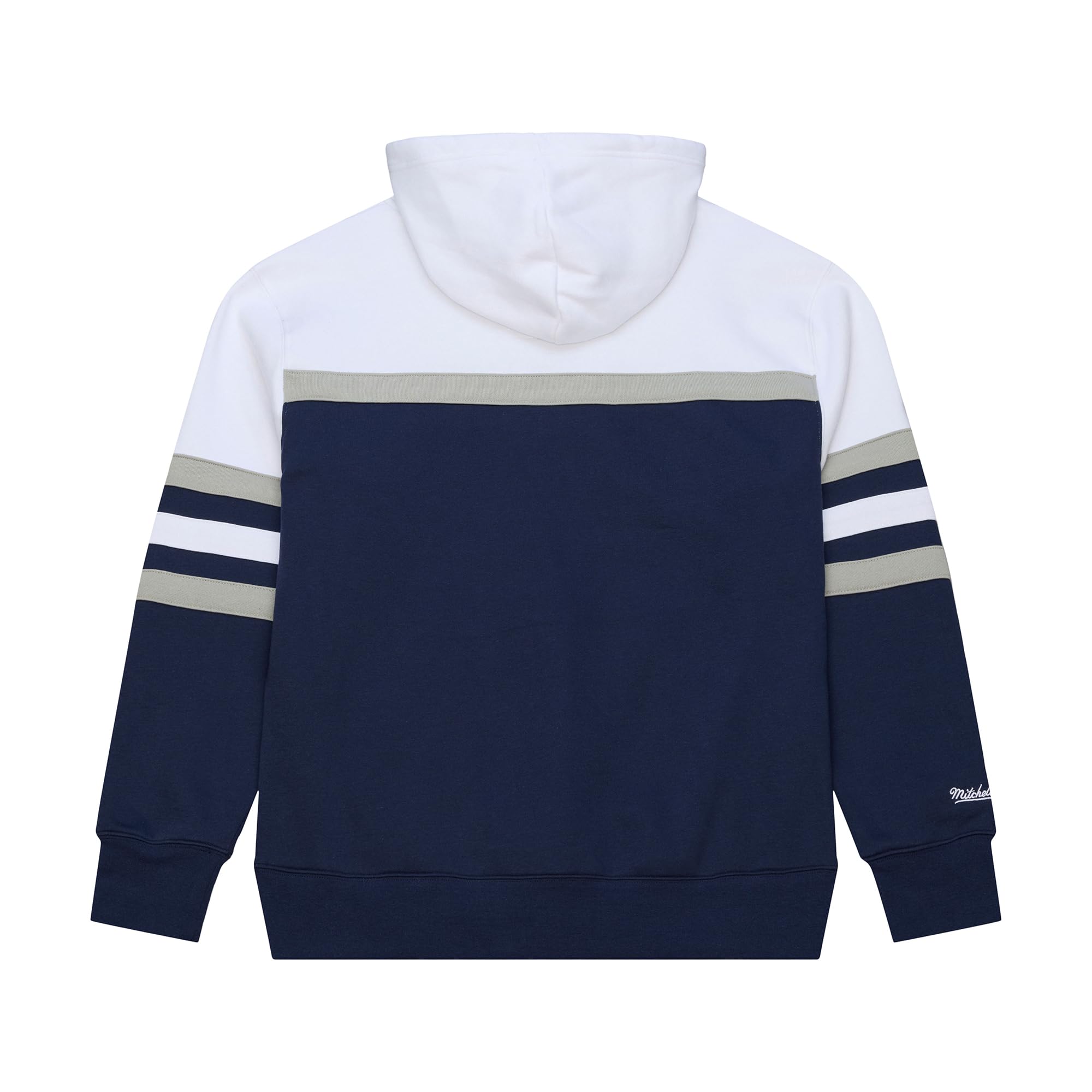 Mitchell & Ness NFL Team Head Coach | Sweat à capuche | Graphiques brodés et détaillés | Poche kangourou à l'avant