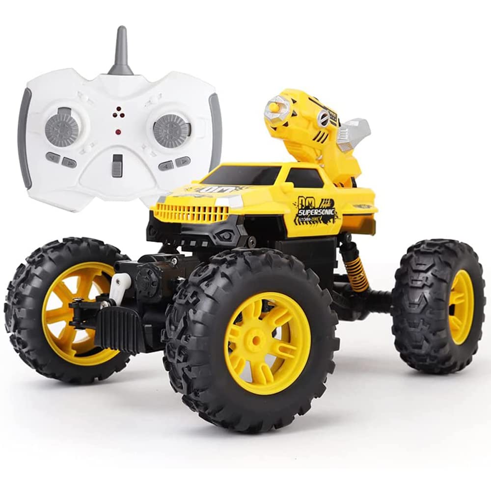 4WD Elektryczny zdalnie sterowany samochód Monster Crawler 1/14 off-road, ciężarówka terenowa RC 2,4 G z funkcją ładowania bąbelkami, prezent świąteczny dla chłopców, nastolatków, pełny
