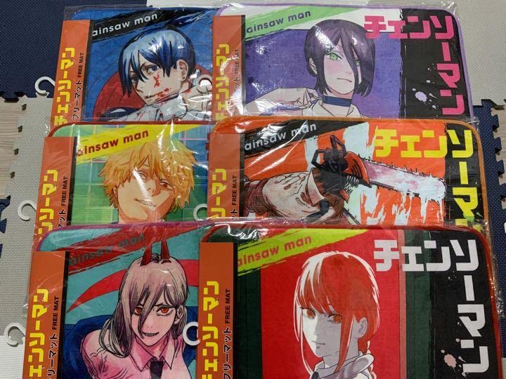 Amazon.co.jp: アニメ放送開始！チェンソーマン フリーマット6枚セット 