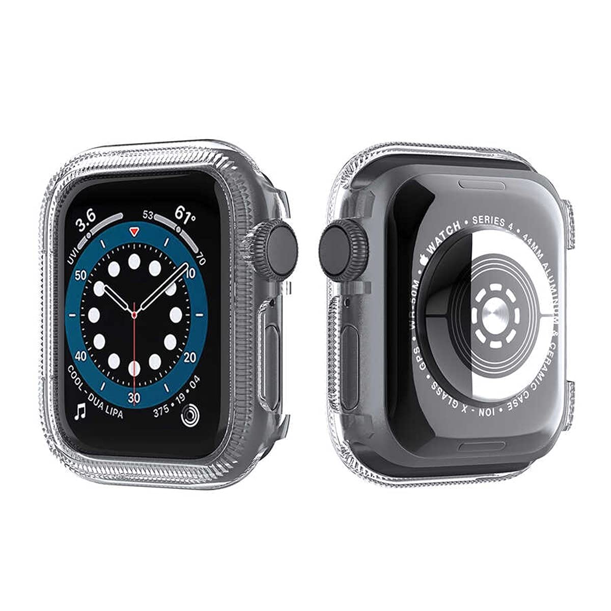 Zore Apple ile uyumlu Watch 38mm Watch Gard 03 Kasa Koruyucu Renksiz