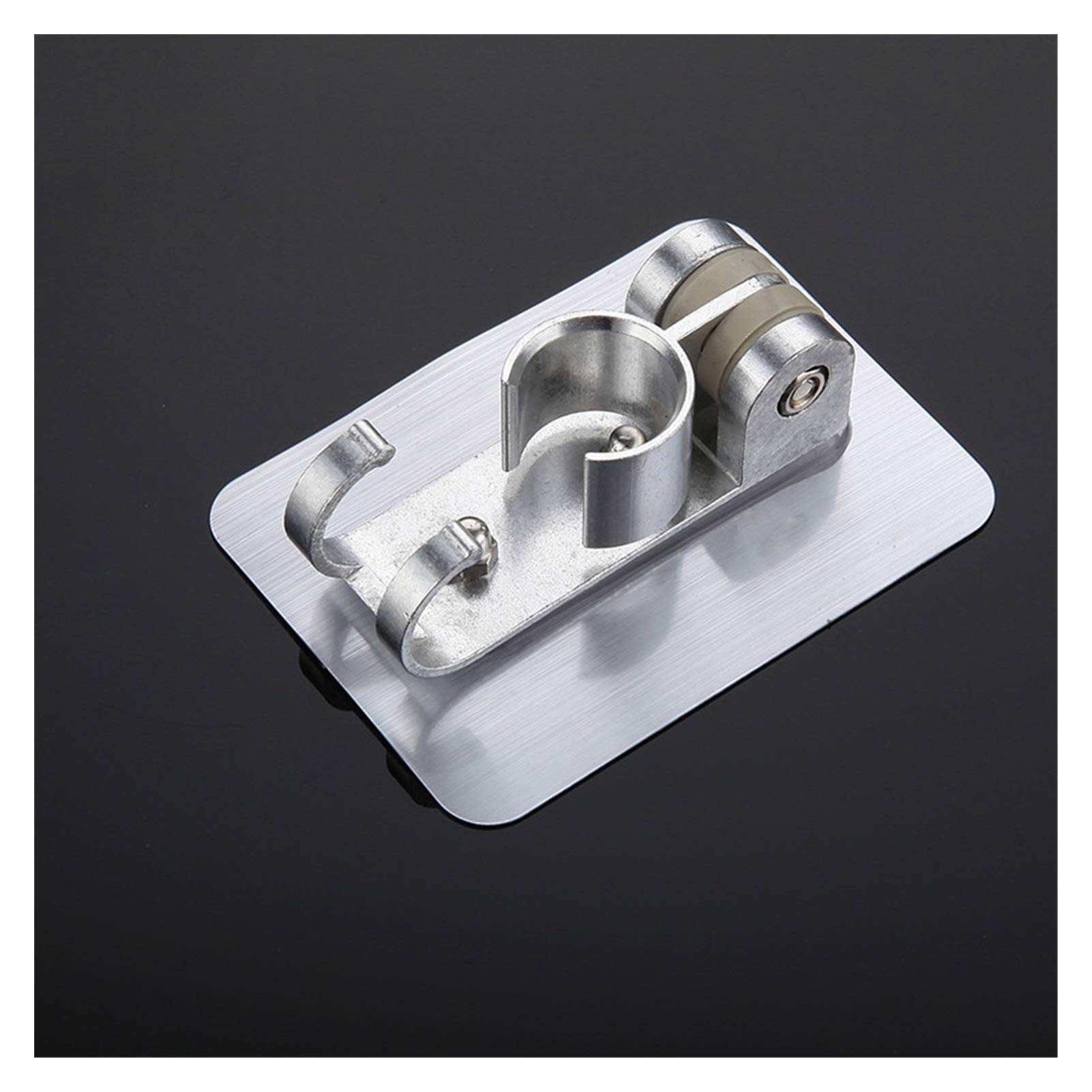 SUNYANG Summer solstice Stainless Black Shower Head High Pressure For Bathroom Water Saving Rainfall Brushed Shower Head Hose Holder Set (Color : Light Grey)