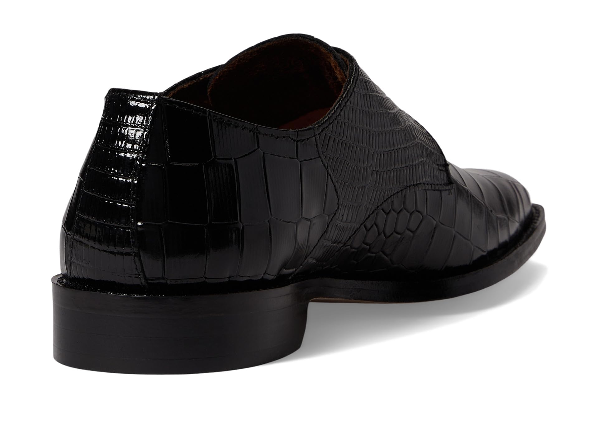 STACY ADAMS Herren Rapino Monk Strap mit einfarbiger Zehenpartie Mönch-Schnallenschuh