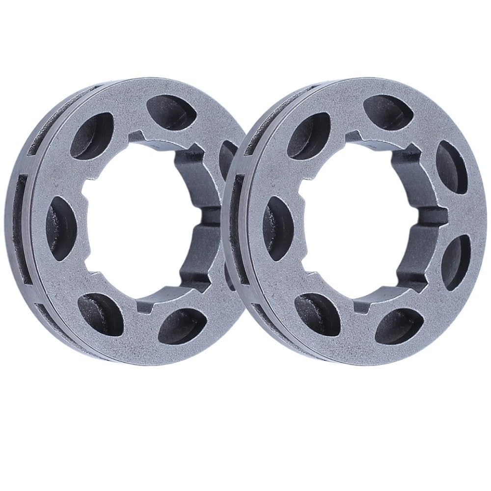 Yhfias One Color 2Pcs 3/8" 19Mm Sprocket Rim Fit For H 555 154 254 257 262 Xp 455 460 R 50 51 55 Chainsaw 18270