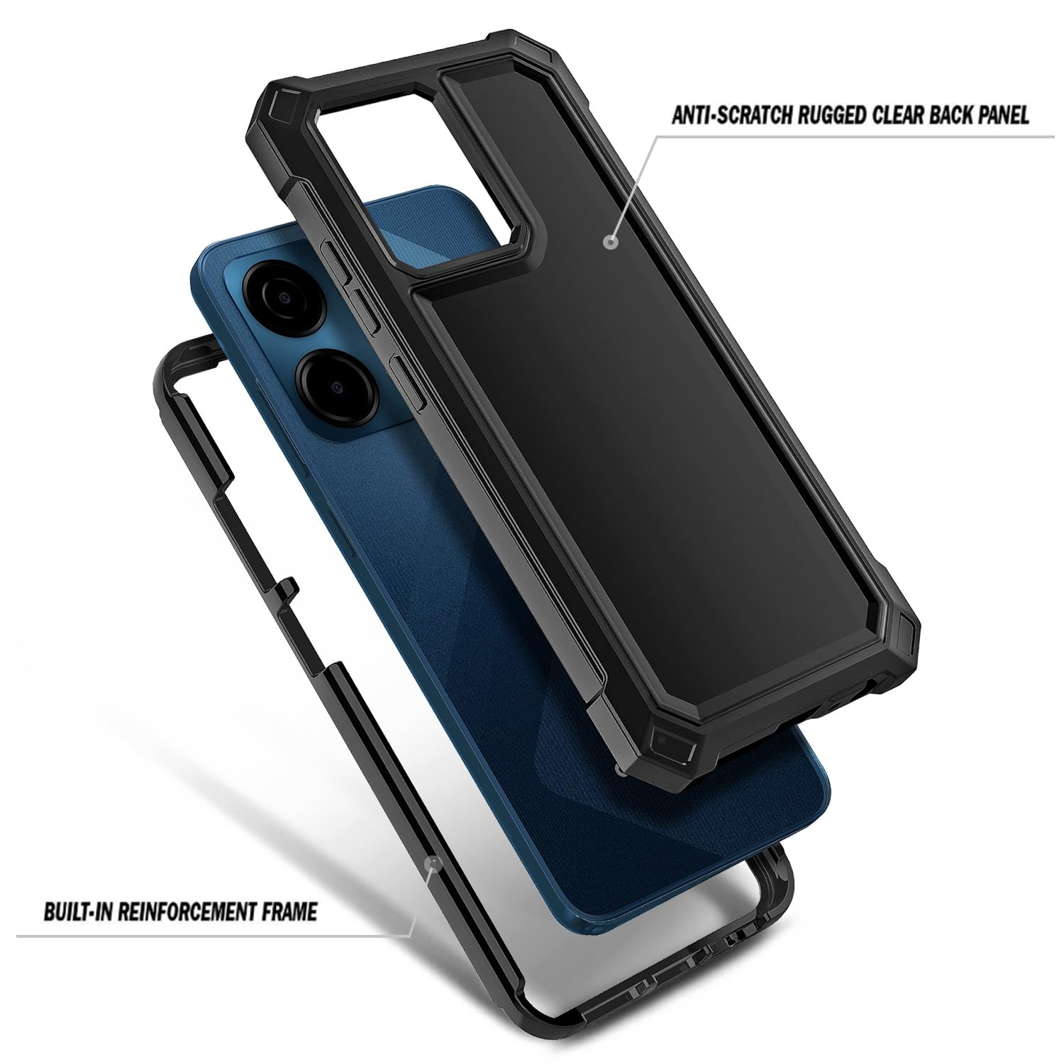 Amazon.com: WDHD for Cricket Magic 2 5G Case (2024), AT&T Propel 2 5G with  [Built-in Screen Protector], [9FT Military Grade Drop Tested] Full-Body  Protective Shockproof Bumper Case (Black) : Cell Phones &