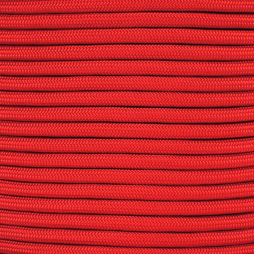 Paracord Planet 95, 275, 325, 425, 550, 750, and para-Max Paracord – Various Solid Colors – Available in Lengths of 10, 25, 50, 100, and 250 Feet of USA Made Cord