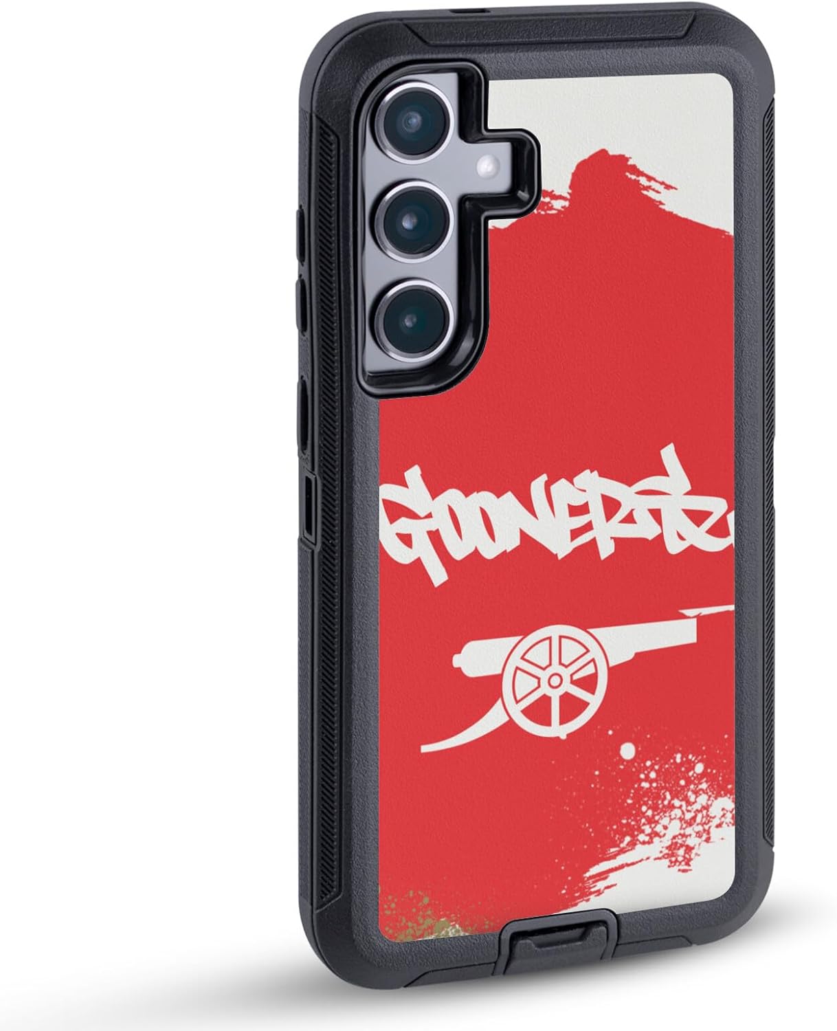 Head Case Designs Officially Licensed Arsenal FC Gunners Graffiti Art Ultra-Armoured Shockproof Case [Military Grade Protection] Compatible with Samsung Galaxy A05s