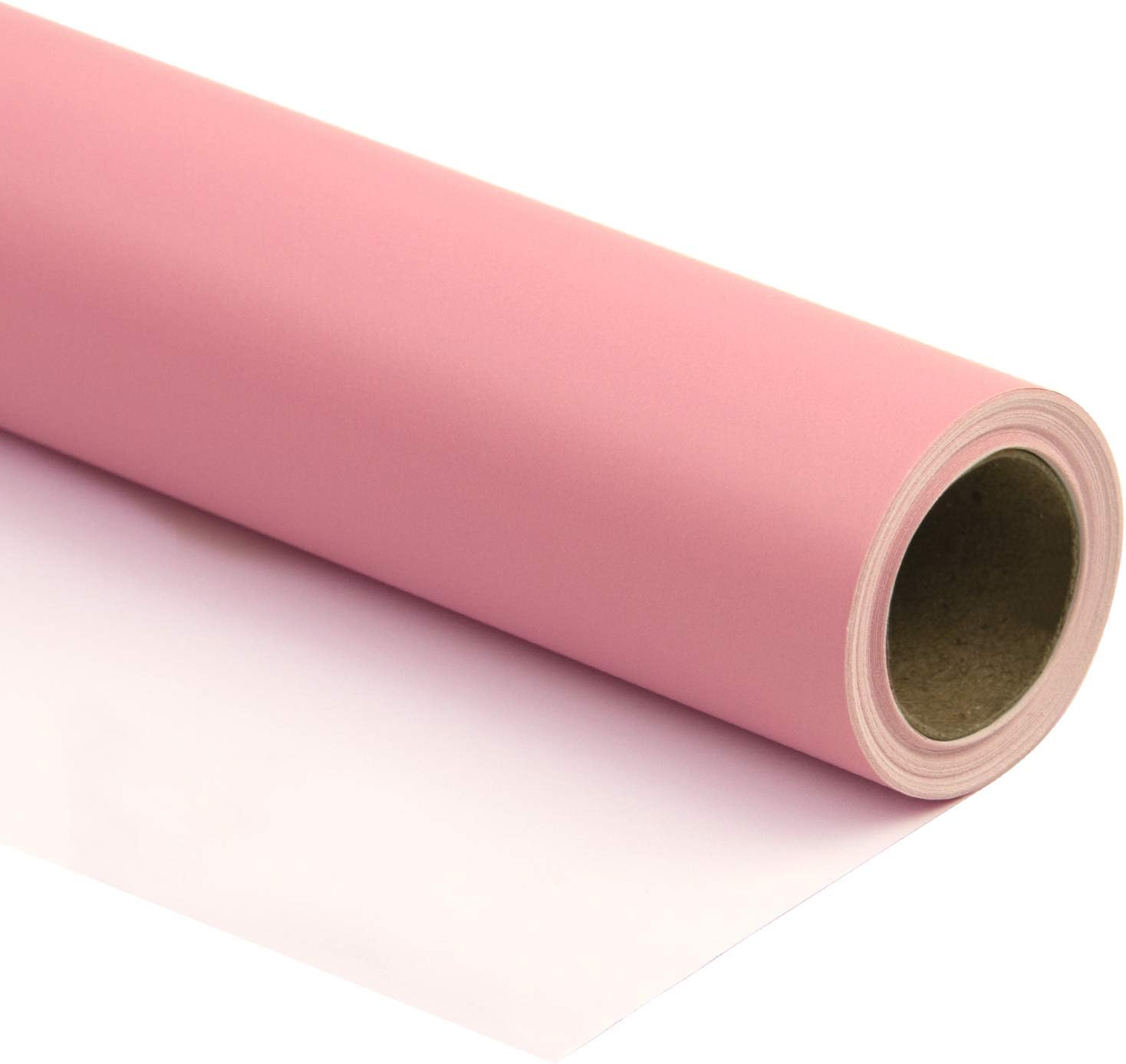 RUSPEPA Pink Wrapping Paper Solid Color for Wedding
