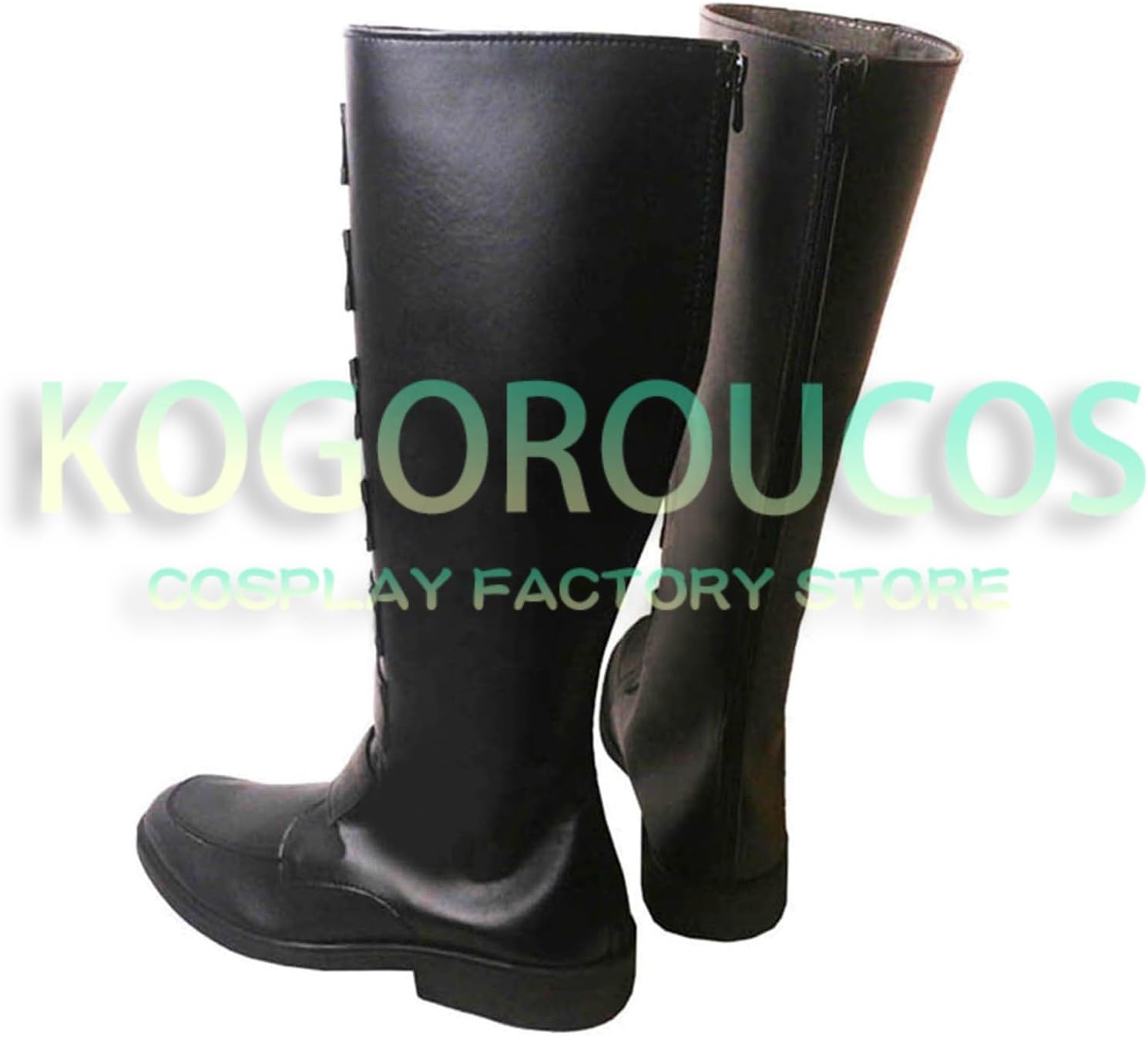 KOGOROUCOS Cosplay Shoes Boots for Qui Gon Jinn Customizable Large Size Costume Footwear M10129039