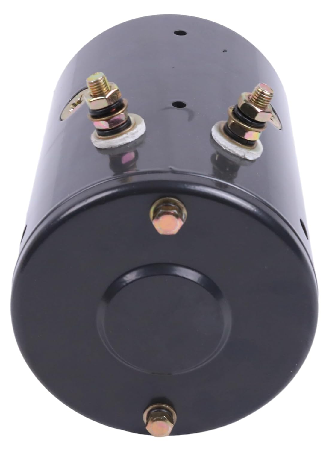 Solarhome Motor Slotted Shaft 12V CCW Aligned Terminals Compatible with Fisher Western Snow Plow 21500 21500K 21500K-1 & 1306326