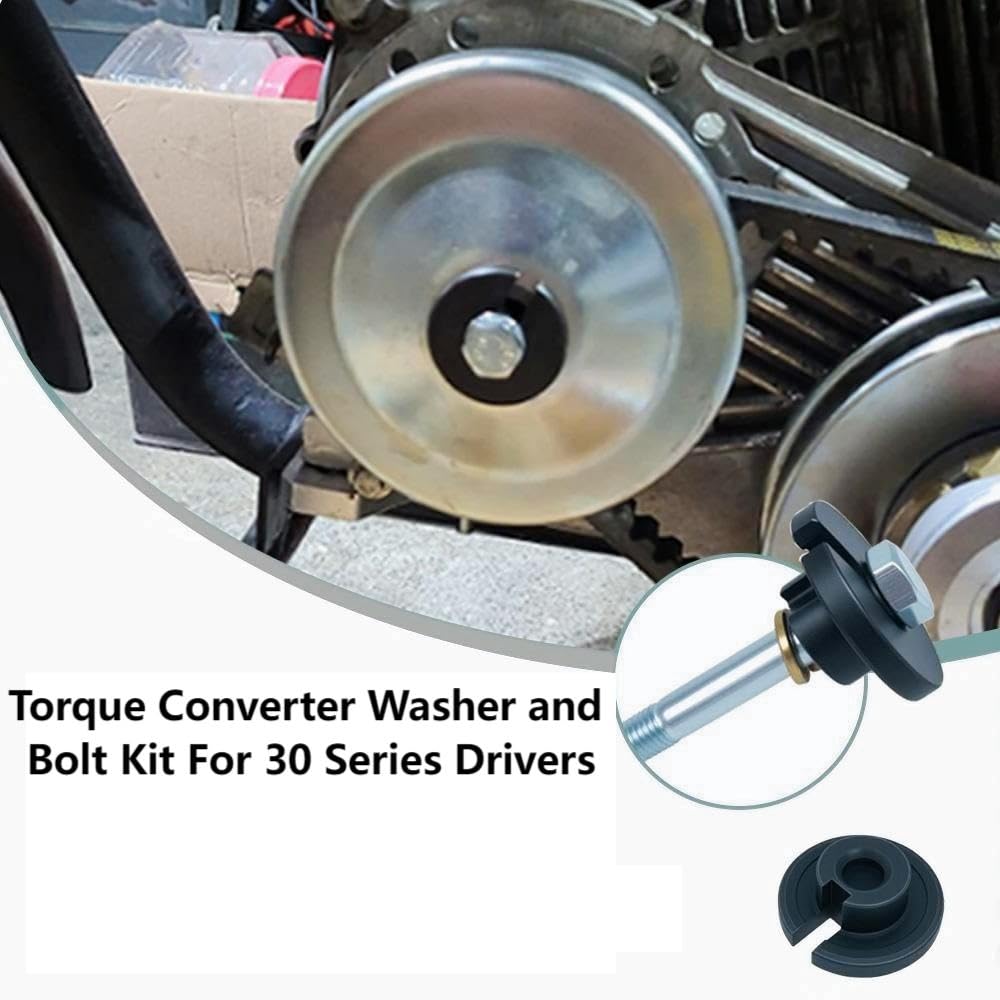 30 Series Torque Converter Hardware Kit - Dual Thread System Bolts with Anti-Vibration Washers for 3/4" Shaft Engines Compatible with TAV2/Comet Style