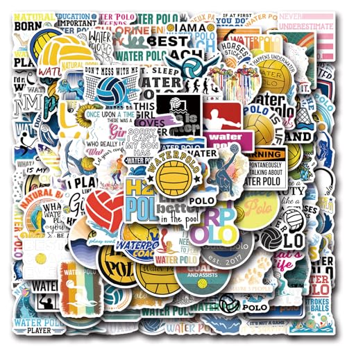 122PCS Water Polo Stickers A set of fun and unique water balloon-themed sticker is a must-have for fashion sticker collectors.Decorative sports bags notebooks skateboards phone cases water bottles