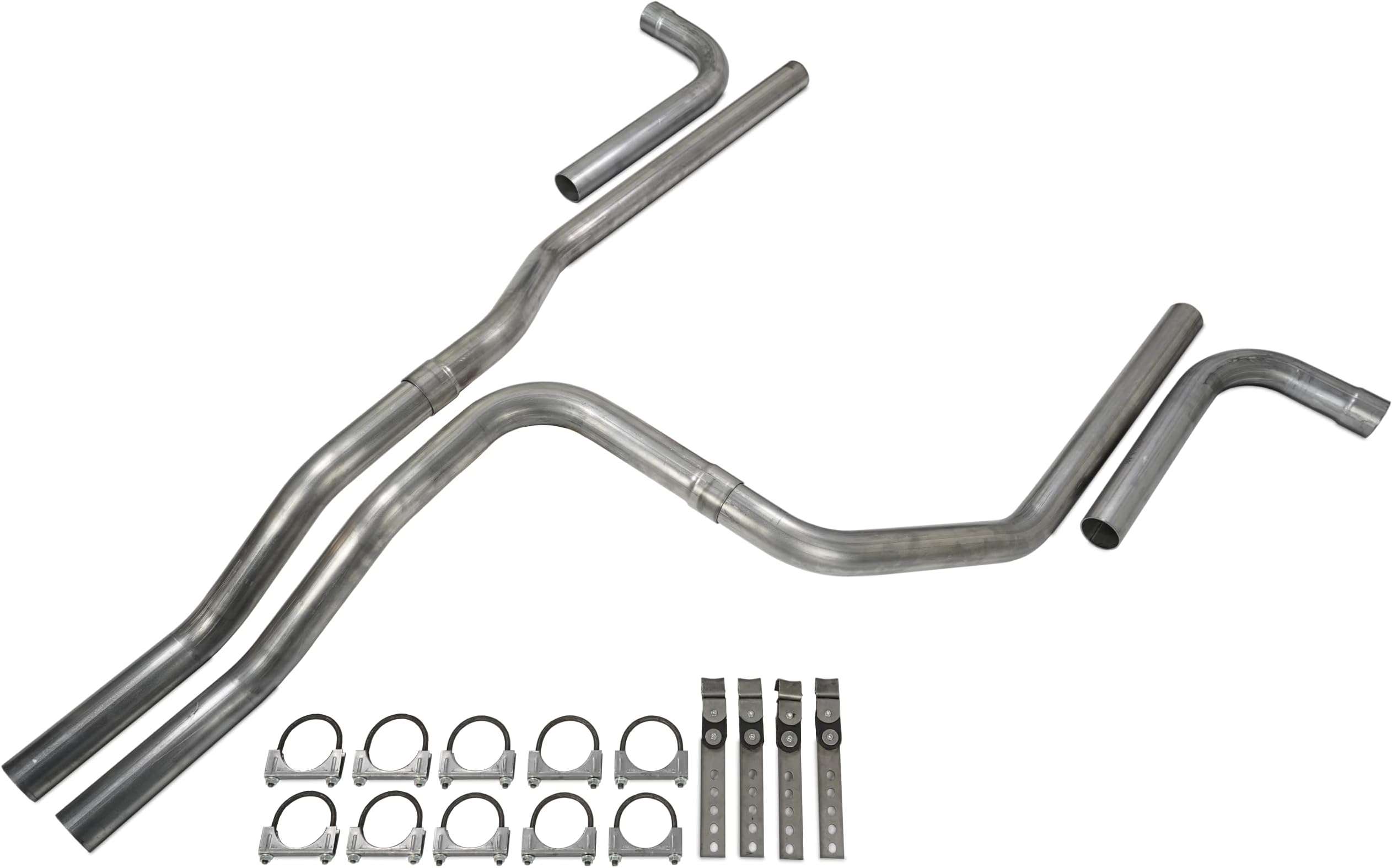 TailpipeOnly MandrelBent Dual Truck Exhaust Kit without