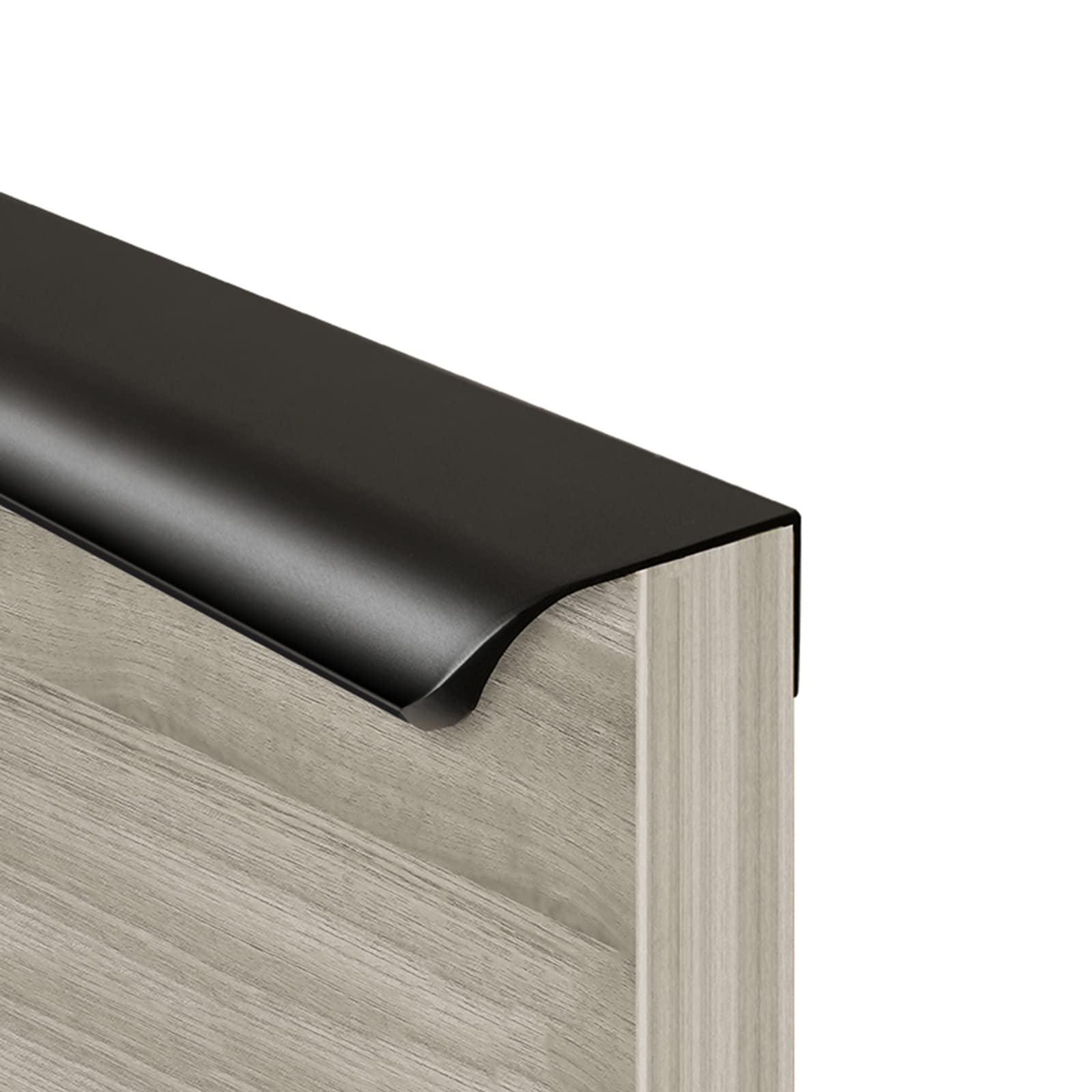 Poignées de tiroir cachées en aluminium de 800mm pour meubles de cuisine