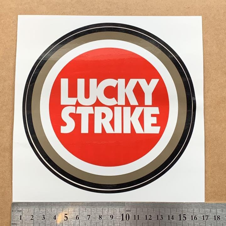 Amazon | LUCKY STRIKE ラッキーストライク ノベルティ ステッカー 