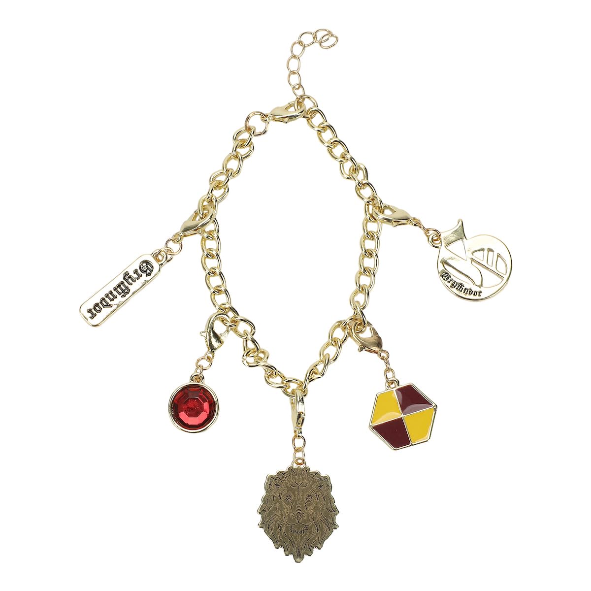 Harry Potter Gryffindor Charm Bracelet