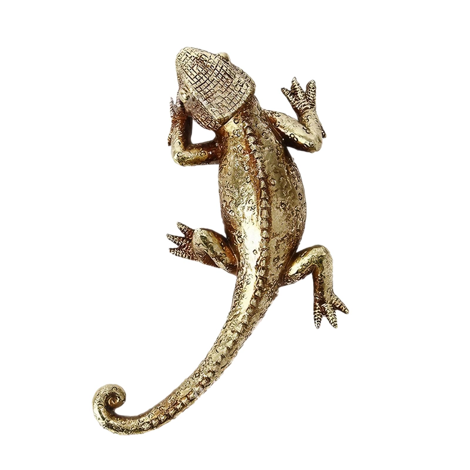 Piceioep Home Accent Multi Functional Ornamental Lizards Shaped Ornament Easy Installation and Artistic Decoration Decoration Hook