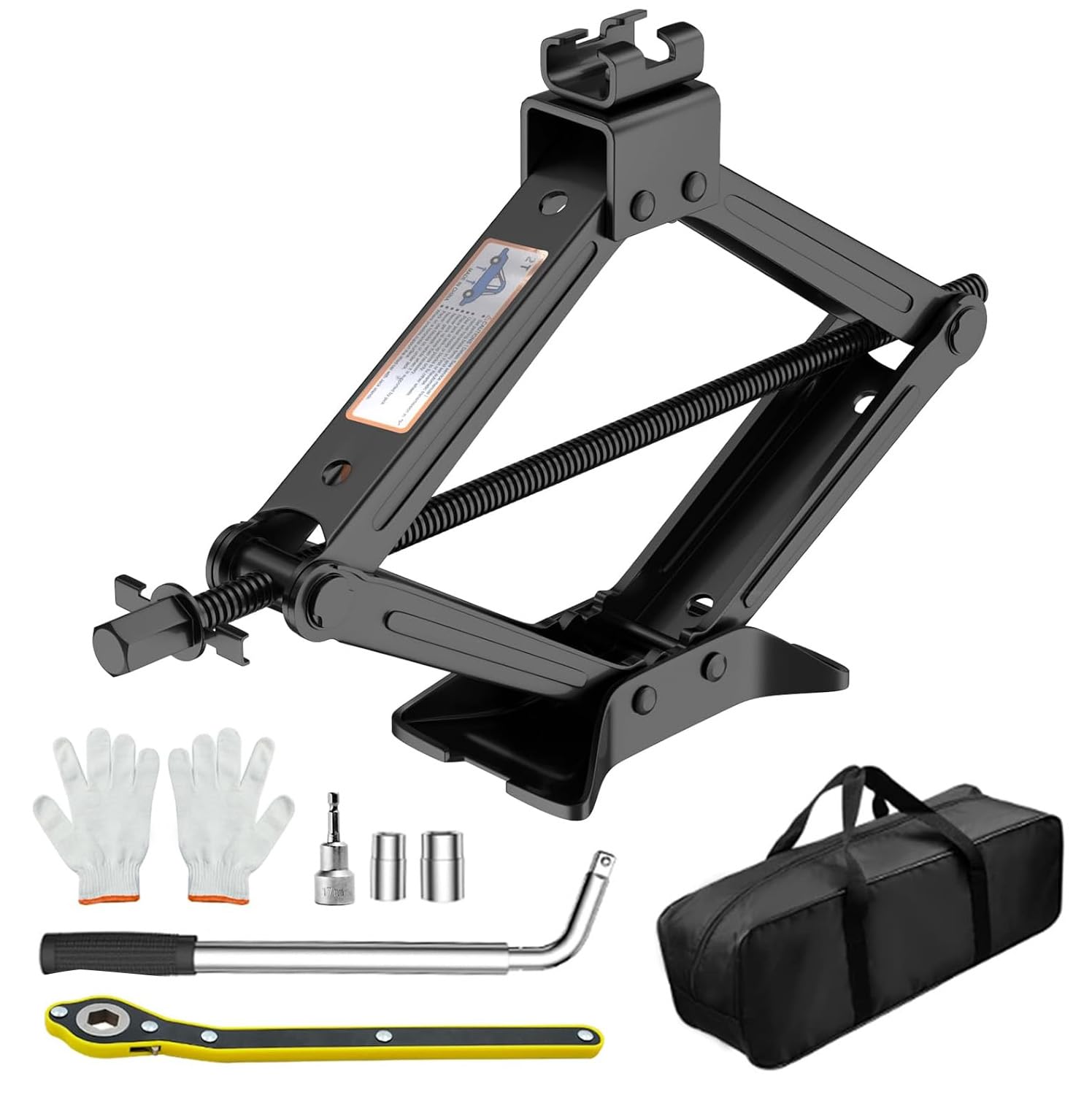 Garselay Kit de Gato Hidráulico para Auto - 3 Toneladas Gato Portátil ...