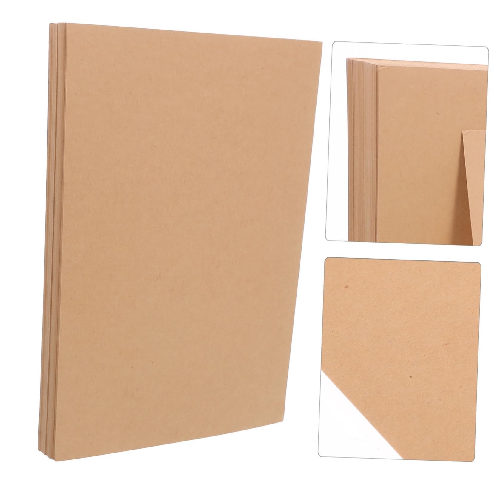 Braunes Kraftpapier Kartenpapier 100 Blatt A4 180 G/m²