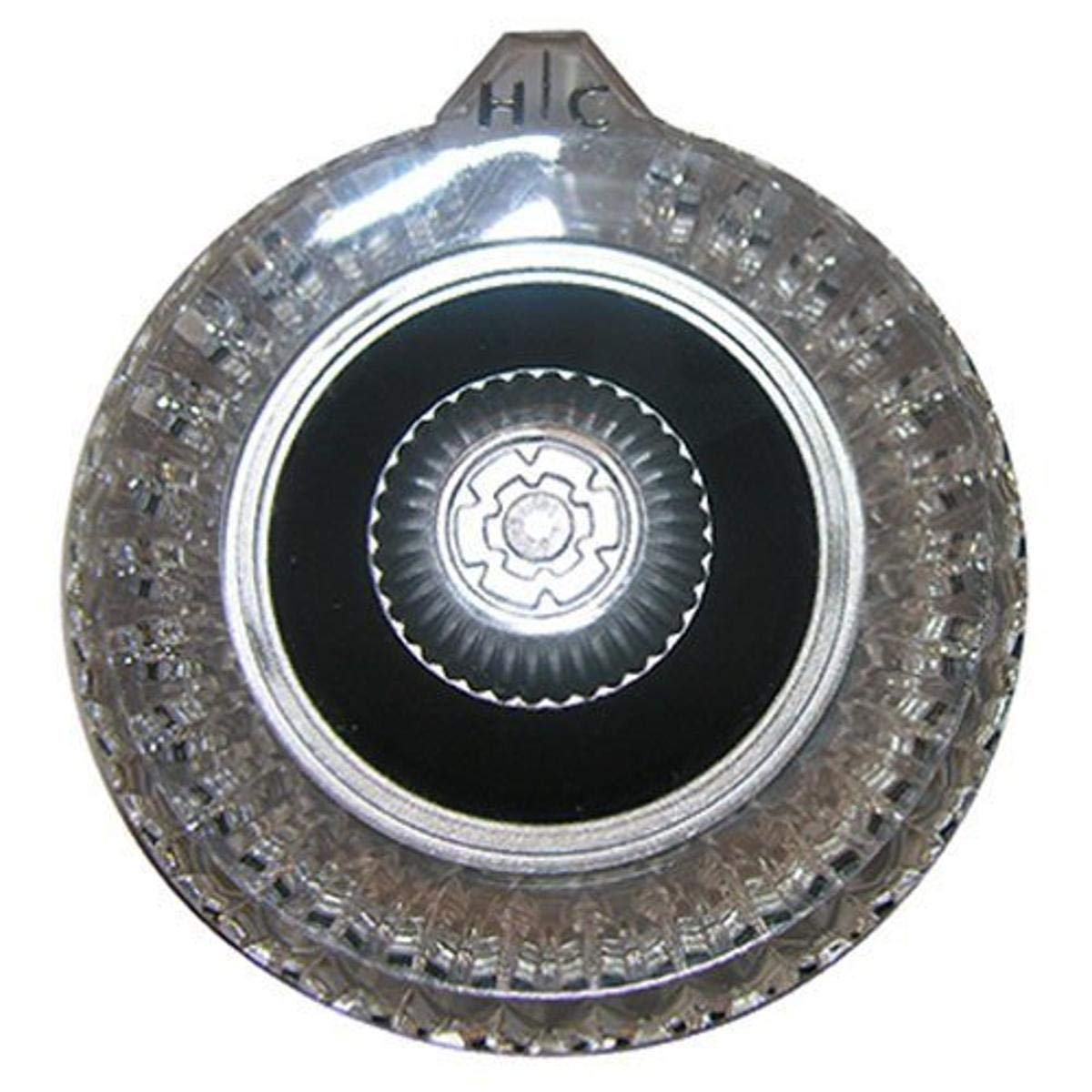 LASCO HC-90 Plastic Tempo Handle – Replacement For Sterling Faucets, Hot & Cold Buttons, Clear Plastic