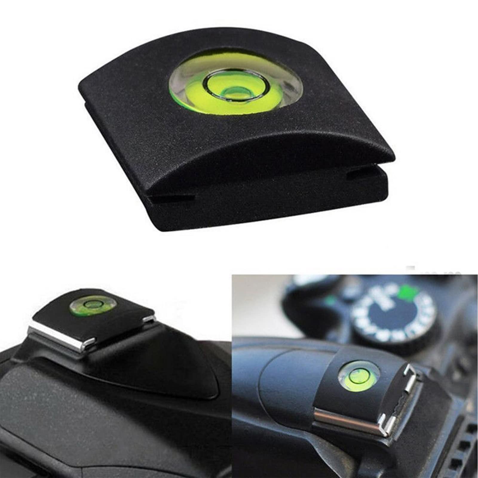 Set di 8 Coperture Hot Shoe, Copri Slitta Flash Esterno con Livella a Bolla D'aria, Fotocamera Copertura Hot Shoe, Livellatore per Macchina Fotografica Reflex, Coperchio Protezione Hot Shoe