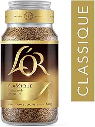 L'OR Café L'Or Solúvel Classique Pote De Vidro 140 Gramas