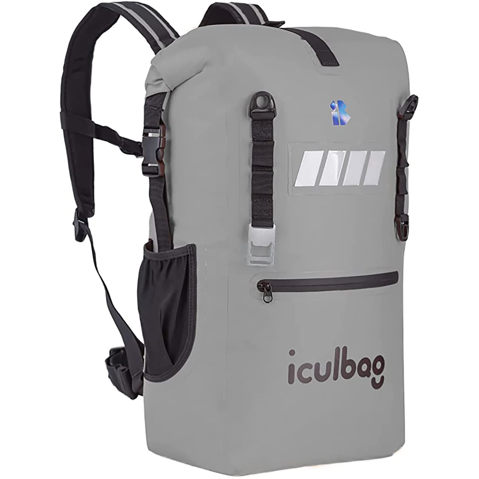 Iculbag Cooler Bag Insulated 25L Backpack,Cooler Backpack Insulation Waterproof Outdoors Hiking Beach Mountaineering, Camping Leakproof Picnic Lunch Bag for Men Women