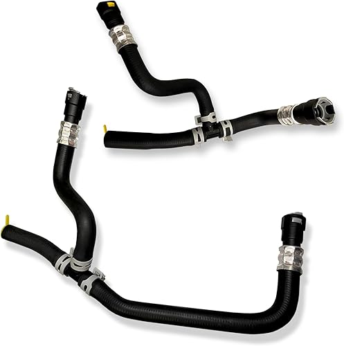 Conjunto de manguera de calentador HVAC compatible con Buick Enclave GMC Acadia y Chevrolet Traverse 2007-2017, compatible con manguera de