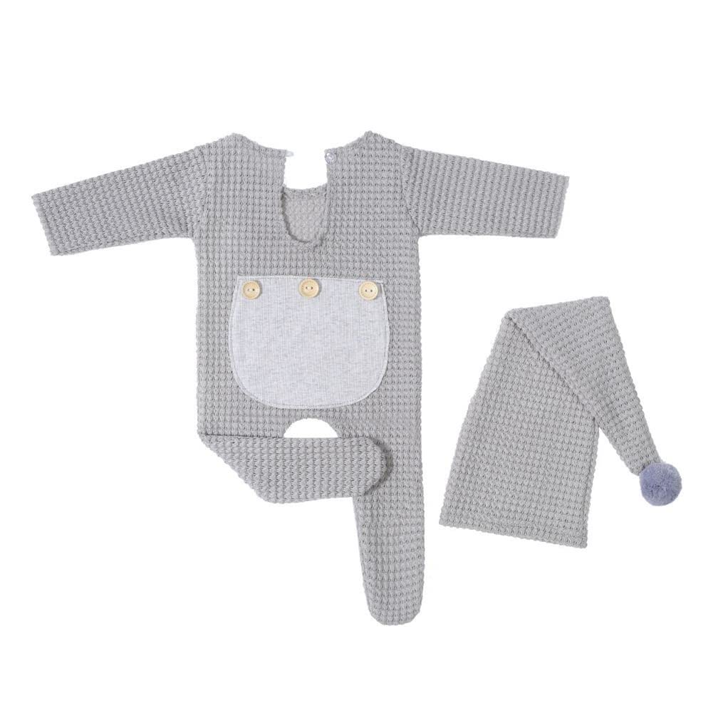 Baby Fotoshooting Kostüm Biene - Gestrickter Strampler Für Neugeborene 0-2 Monate