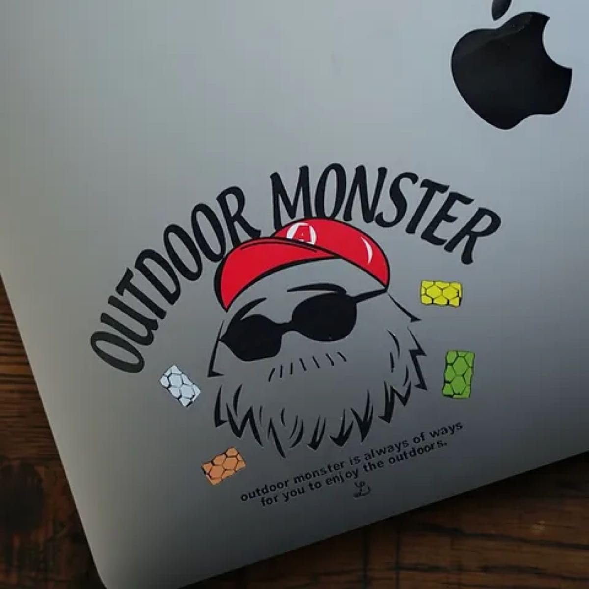 Outdoor Monster Monster Sticker OYABUN Ashimo Crafts
