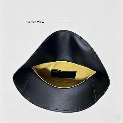 Designer-Inspired Leather Handbag for Women-Detachable Donut Chain & Tubular Strap-Multi-Way Carry Shoulder Bag (10.2in)