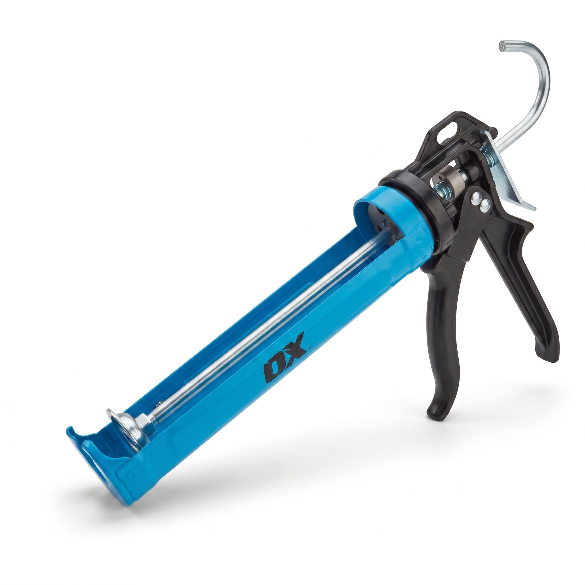 Ox 10-Ounce Heavy Duty Caulk Gun | 24:1 Thrust Ratio OX-T046201