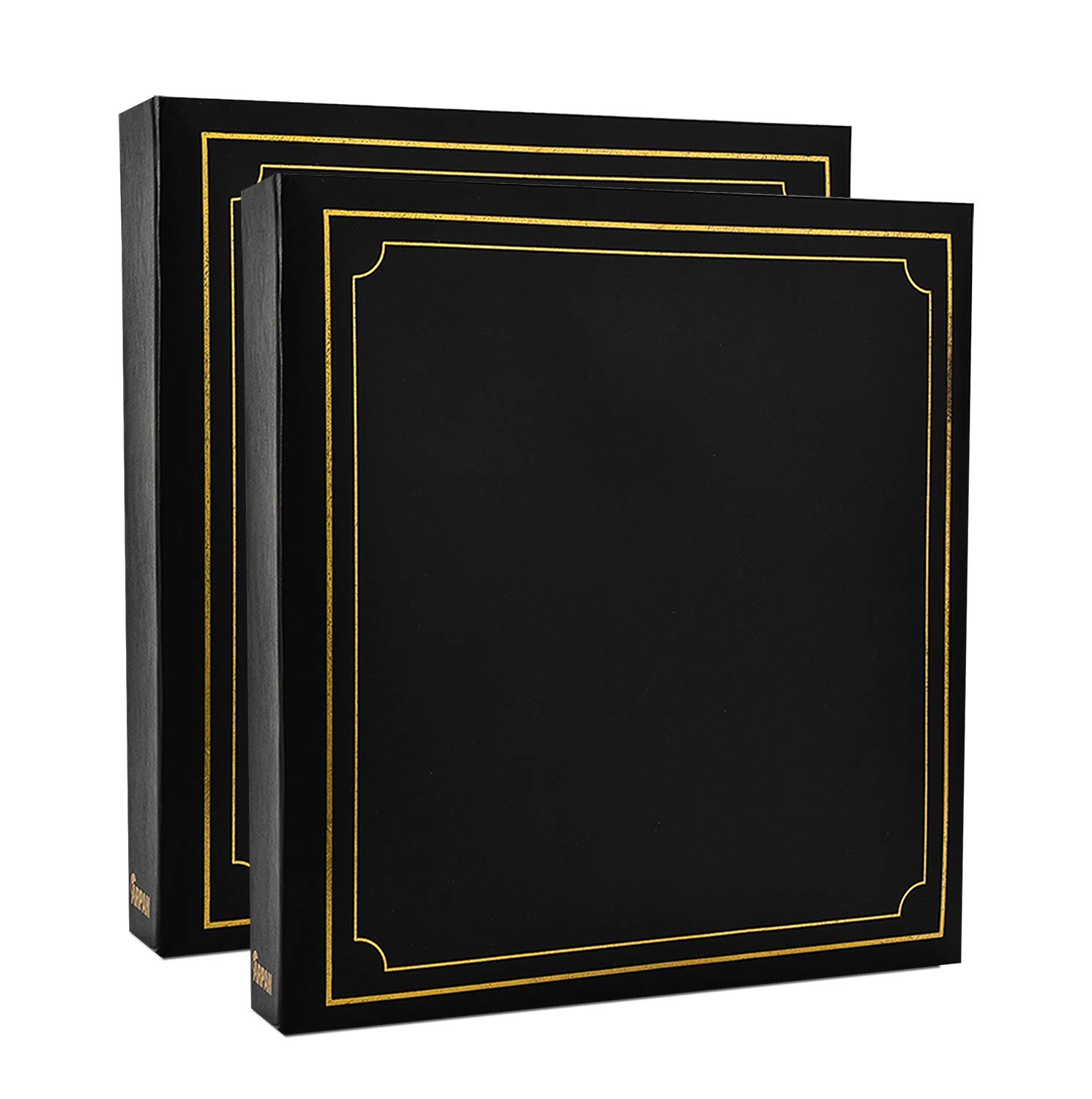 Arpan 2 x Slip In Photo Album, 3-Ring Binder Photo Album Holds 500 Photos 6'' x 4''/ 10x15 cm