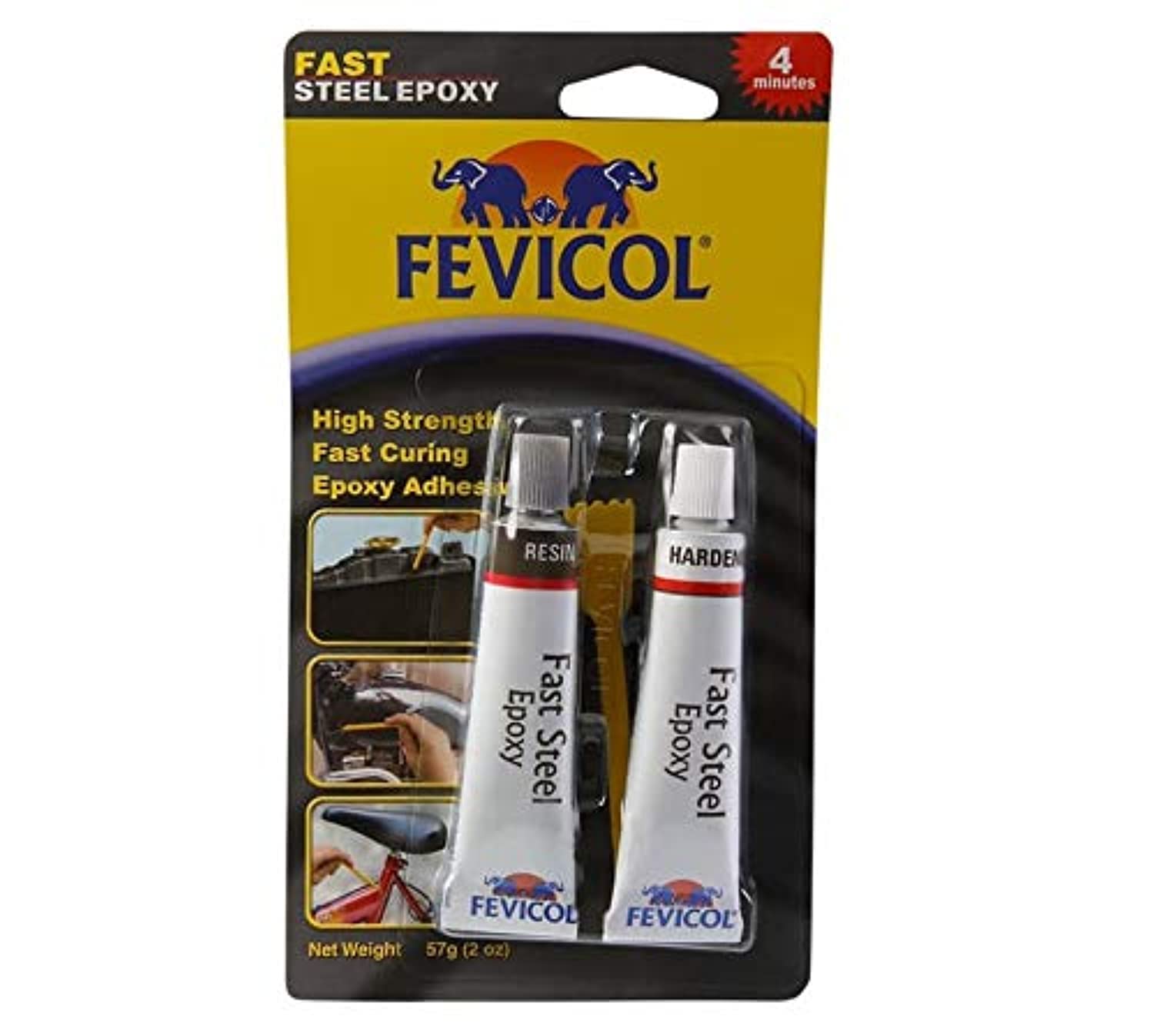 Fevicol Steel Epoxy 57 G 2 Tubes