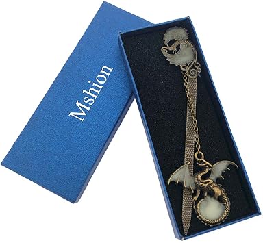 Bookmarks for Women Men,Metal Bookmark for Book Lovers, Luminous Book Marks with Gift Box fit Kids Girls Reading Lovers