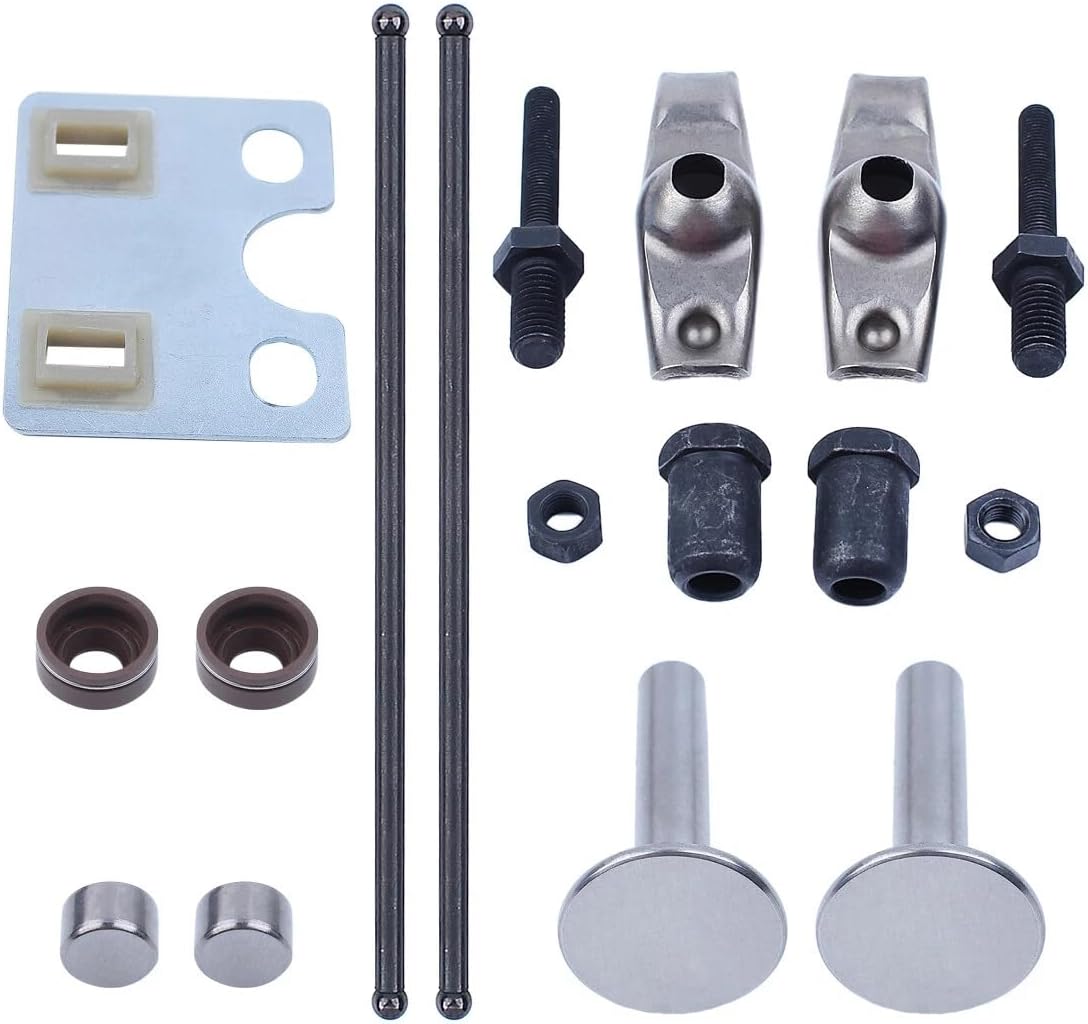 For GX340 GX390 188F Valve Push Rod Stem Seal Rotator Guide Plate, Replacement for Honda OEM
