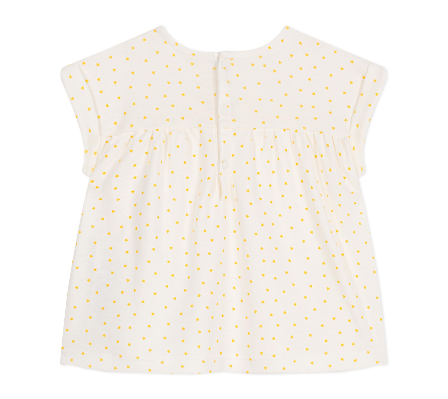 Petit Bateau Camicetta A Maniche Corte Bimba