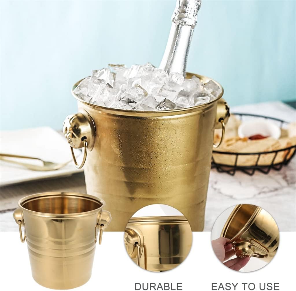 ステンレス製アイスペール アクリル製アイスバケツ（ハンドルと密閉蓋付き）バーワインシャンパン用マルチカラー 1100ml(D) アイスバケット アイスペール  ガラスアイスバケットバーシャンパンバケットビールワインアイスバケットハンドル付きクーラーバケットバーチ ... アイスバケット アイスバケット ポータブル アウトドア 収納バスケット 透明 キッチン バー アクセサリー ワイン シャンパン ビー