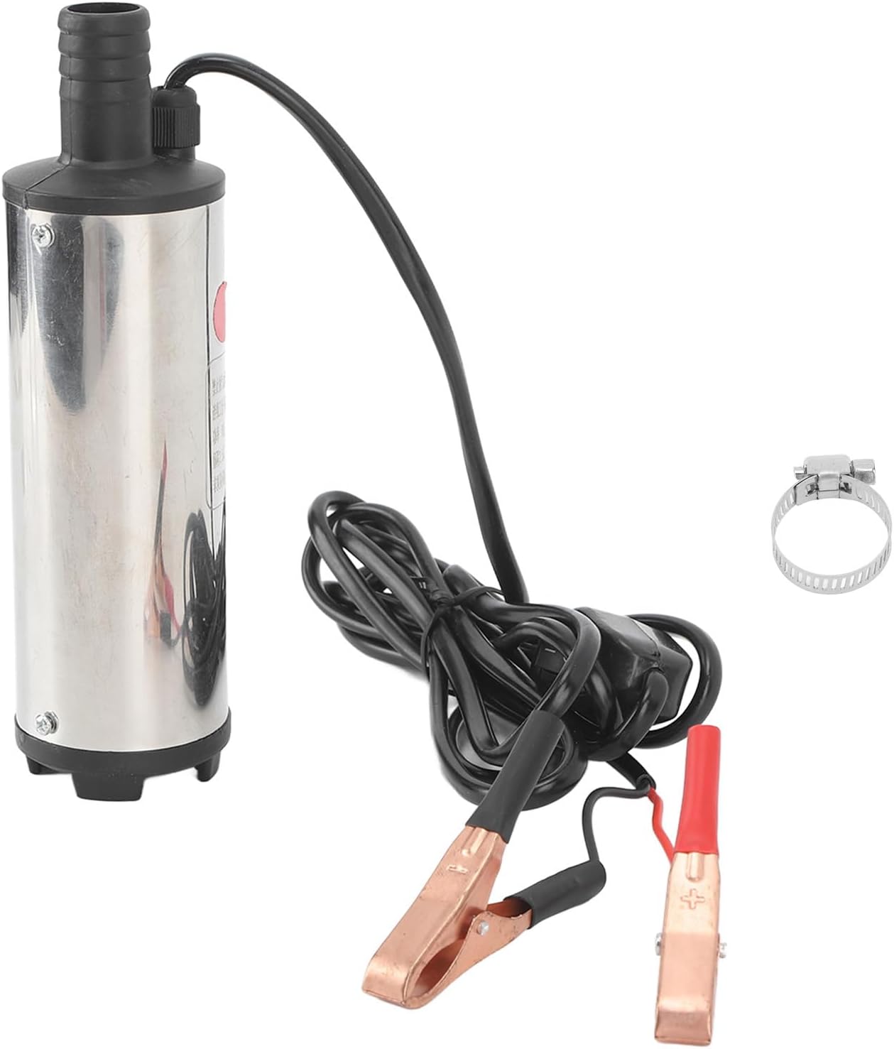 Fuel Extractor Pump Miniature Fuel Extractor Pump 70W Miniature Stainless Steel Electric Self Priming Fluid Extractor for Harvesters and Agricultural Machinery (DC12V)