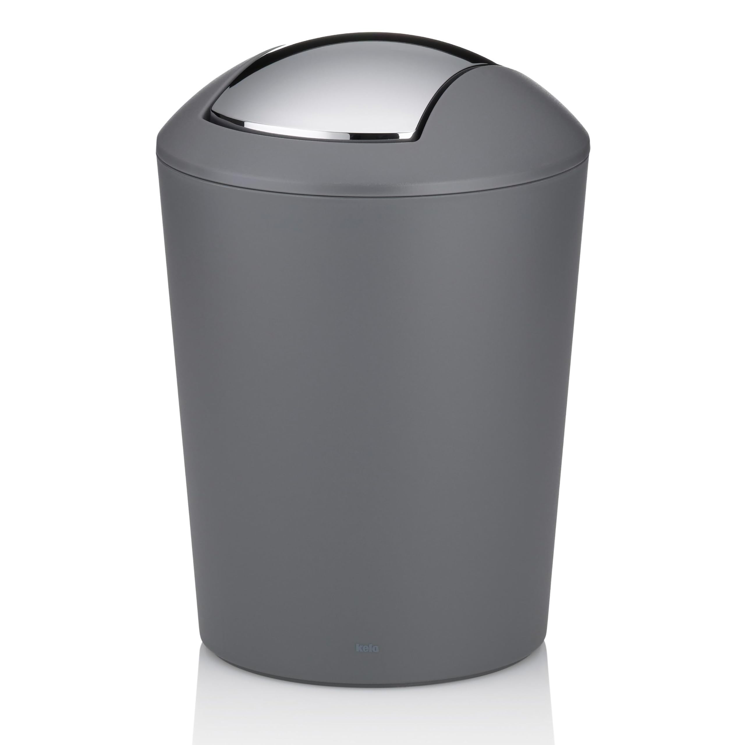 Kela Trash Can with Lid Marta Collection, Grey