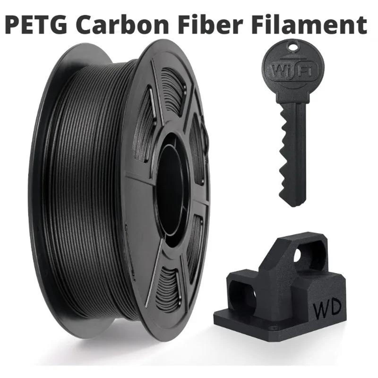 1,75 Mm Kohlefaser-PETG-3D-Druckerfilament, 1-kg-Spule