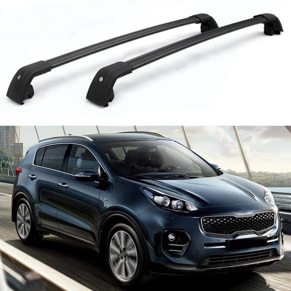 Buy AxleZx Aluminium Roof Rack Rail Bars for KIA Sportage 20162021