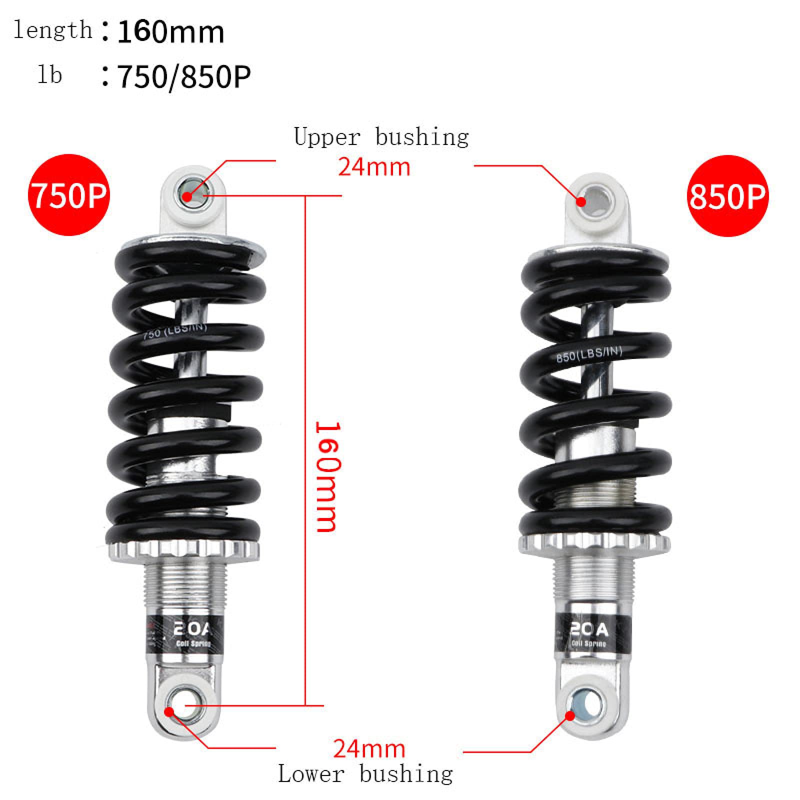 Ammortizzatore Della Molla Dell'olio Della Bicicletta Veicolo