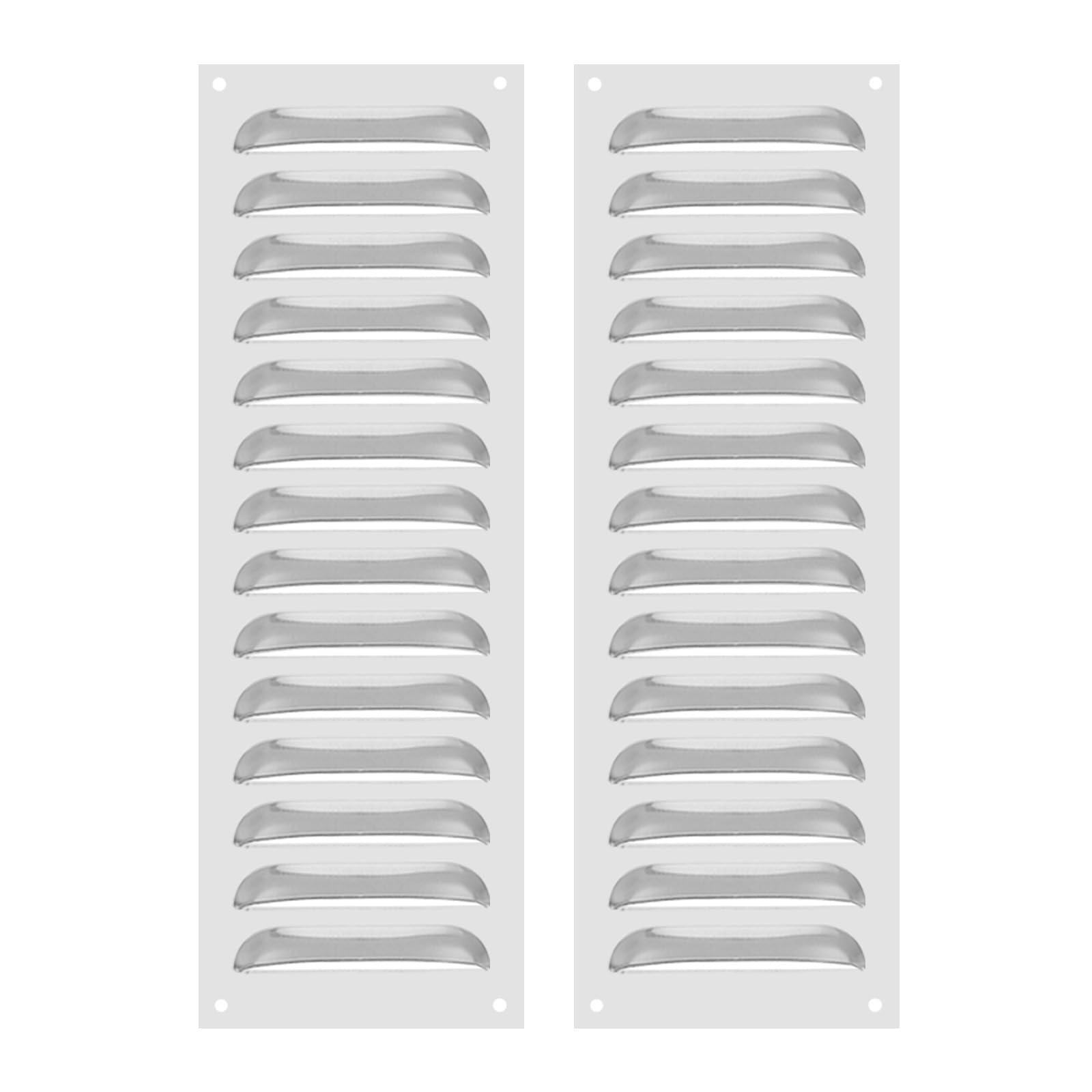 PATIKIL 4 x 12 Inch 304 Stainless Steel Vent Cover