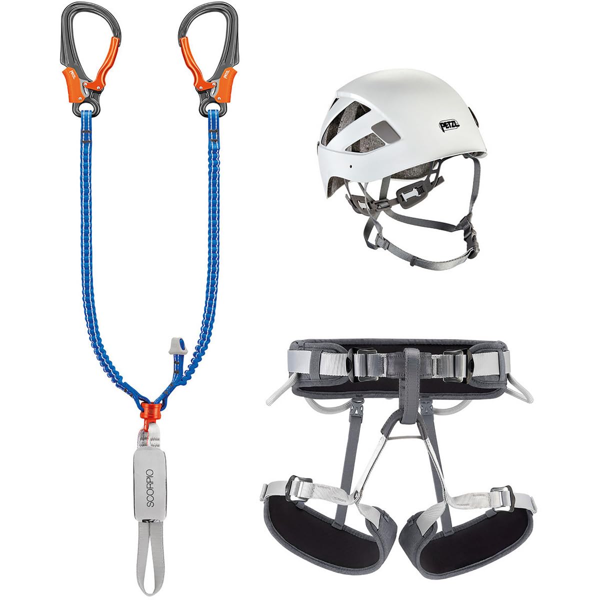PETZL Kit Via Ferrata Eashook Kit Da Via Ferrata Unisex - Adulto
