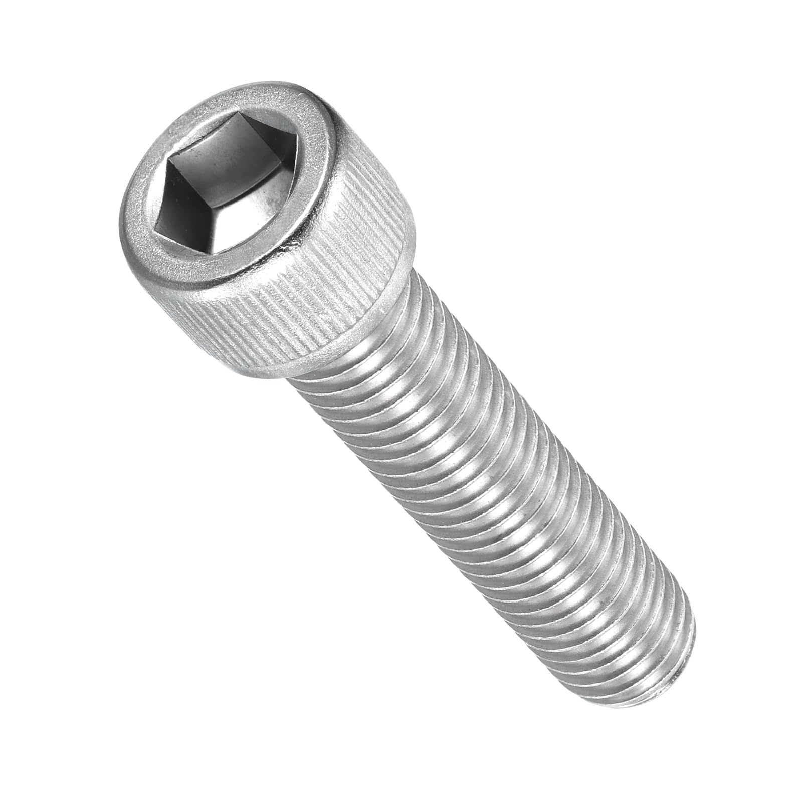 METALLIXITY Socket Head Cap Screws(M14-2x50mm)5Pcs, 304 Stainless Steel Allen Socket Drive Metric Fully Threaded Oxide - Hex Screw UNC Coarse Thread, Silver — image 1