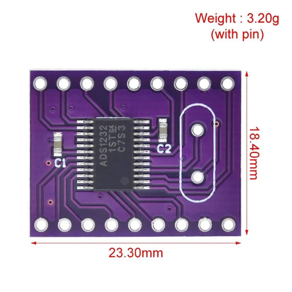 -1232 ADS1232 24-bit Ultra Low Noise Analogico al convertitore digitale ADS1232IPWR per STM