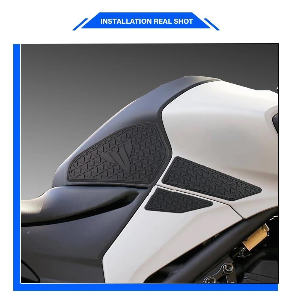 Copriserbatoio moto Per adesivo moto MT 03 MT-25 M 2020-2022 | Accessori adesivi antigraffio per protezione serbatoio laterale